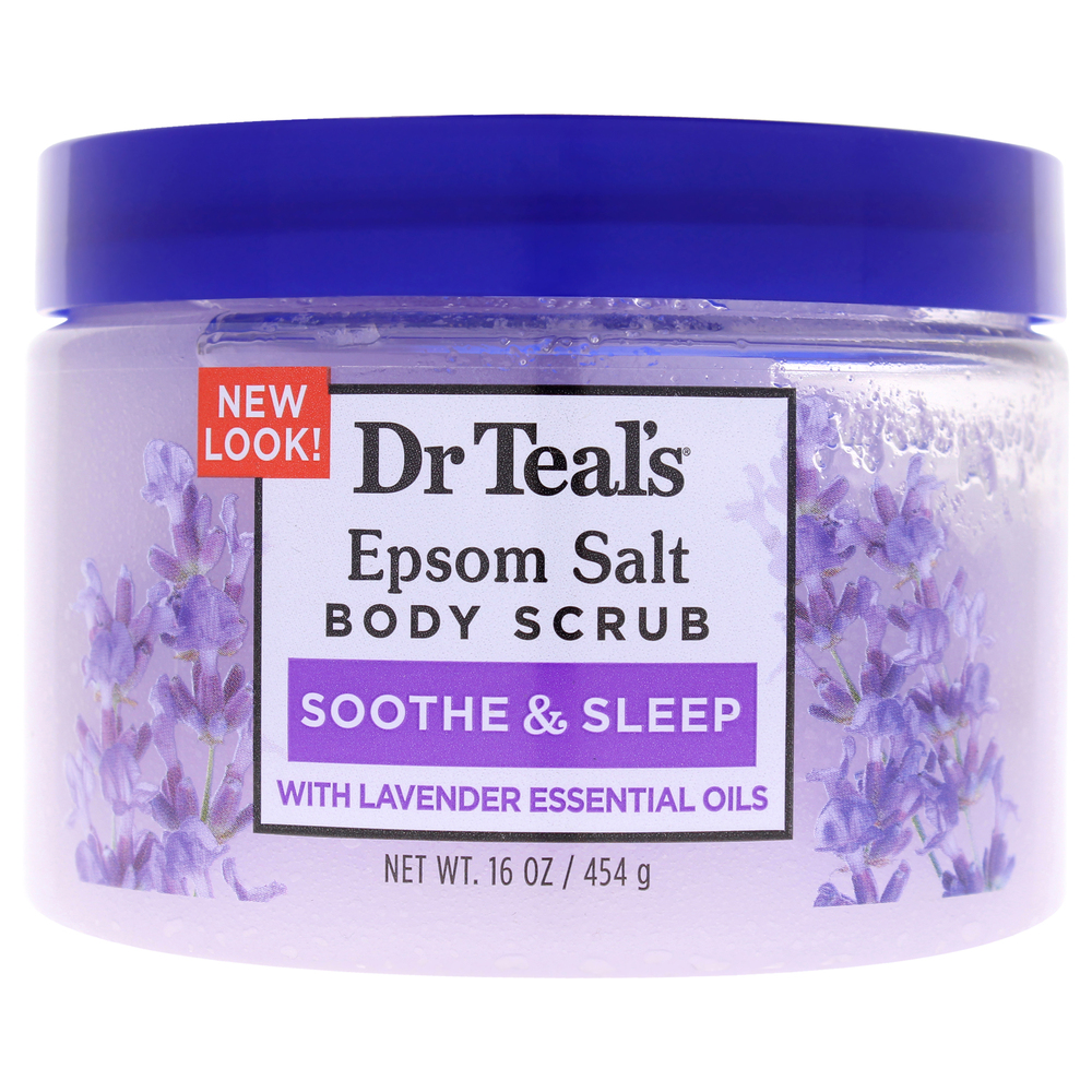 Soothe and Epsom Salt Sleep Body Scrub - Lavender by Dr Teals for Unisex -